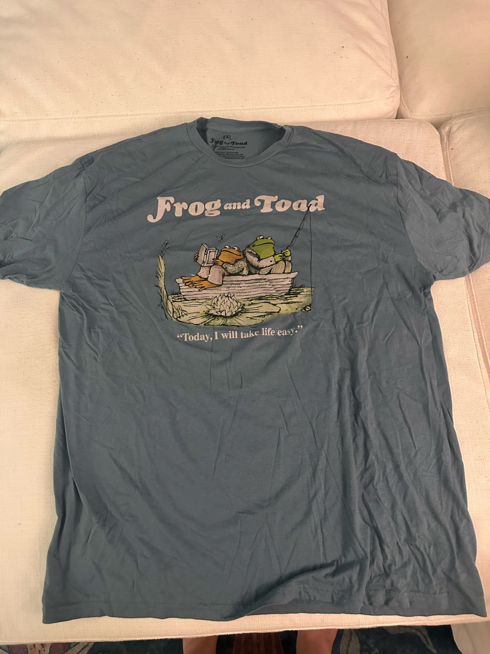 Frog and Toad Graphic Short-Sleeve Tee - Blue